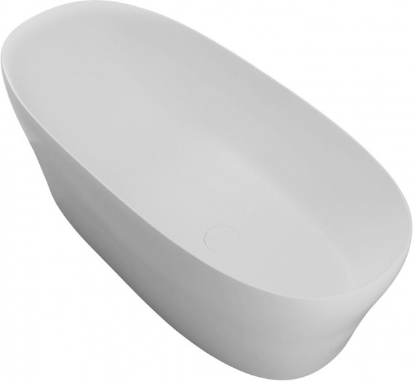 Фото ванна из искусственного камня allen brau solid stone krion neo 180x80 см 2.35002.21 белый матовый