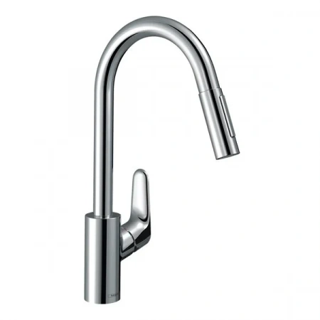 Фото смеситель для кухонной мойки hansgrohe focus 73880000