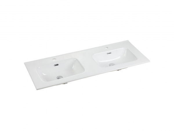 Фото раковина накладная ceramicanova element 121 см, цвет: белый cn7004