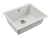 Фото кухонная мойка paulmark gera 55 см pm205546-wh
