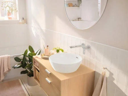 Фото смеситель для раковины hansgrohe rebris s 72528000