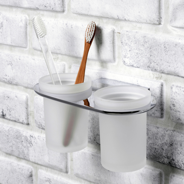 Фото стакан для зубных щеток wasserkraft kammel k-8328d