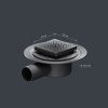 Фото душевой трап am.pm masterflow 10 см w01bd-p11-010-01bm