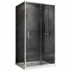 Душевое ограждение Abber Schwarzer Diamant 140x80 см AG301405-S805