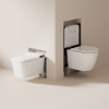 Фото унитаз с инсталляцией abber rechteck ac1215s-ac0101p2
