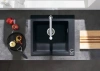 Фото смеситель для кухонной мойки hansgrohe metris select 73804000_vstvo