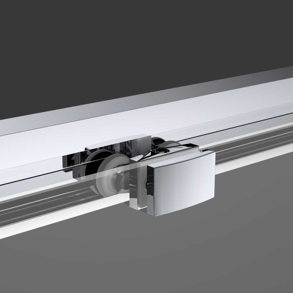 Фото душевая дверь vincea soft 110 см vds-3so110clb