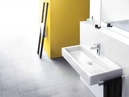 Фото смеситель для раковины hansgrohe metris 31080000