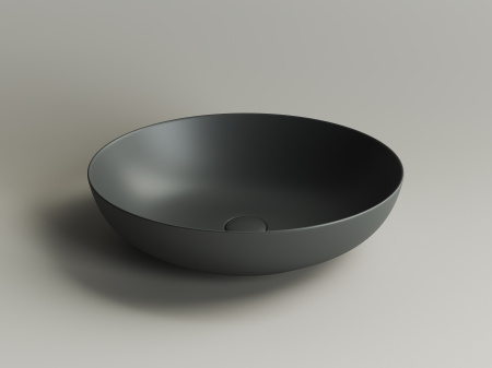 Фото раковина накладная ceramicanova element 52 см, цвет: антрацит cn6017mdh