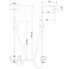 Фото душевая стойка abber thermostat af8516spl