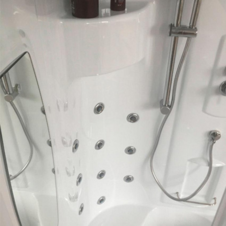 Фото душевая кабина royal bath nrw rb100nrw-t-ch 100x100 см