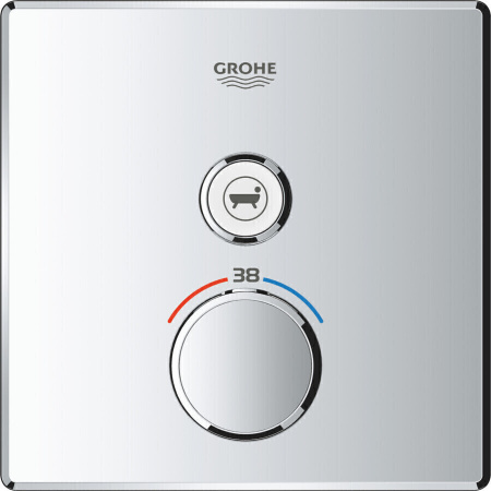 Фото термостатический смеситель для душа grohe grohtherm smartcontrol 29123000