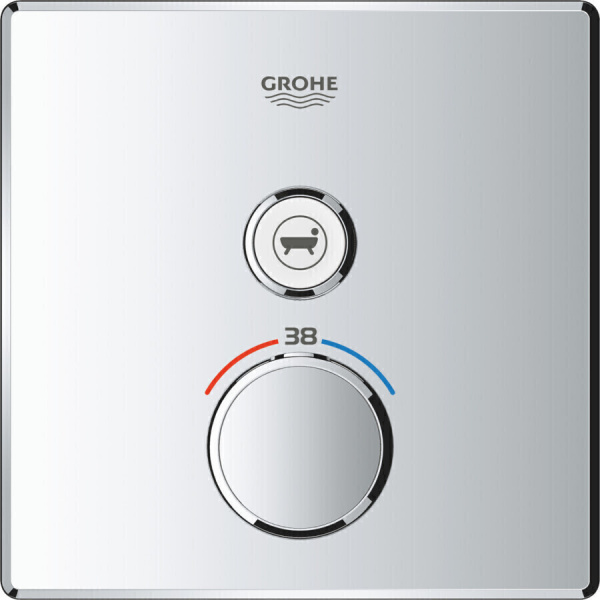 Фото термостатический смеситель для душа grohe grohtherm smartcontrol 29123000