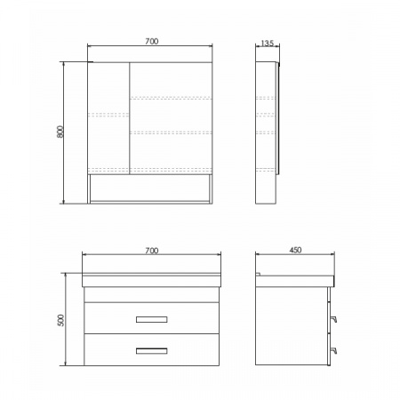 Фото тумба с раковиной comforty никосия 70 см 00-00005792