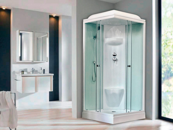 Фото душевая кабина royal bath нр rb80hp6-wt 80x80 см