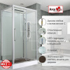Фото душевая кабина avacan z2911led 110x90 см
