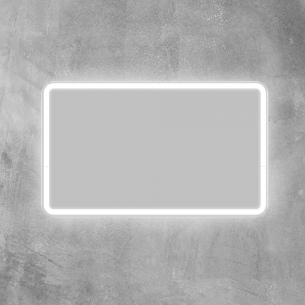 Фото зеркало с подсветкой belbagno marino 100 см spc-mar-1000-600-led-btn