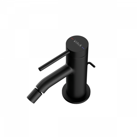 Фото смесители для биде vitra minimax round a4353636exp цвет черный