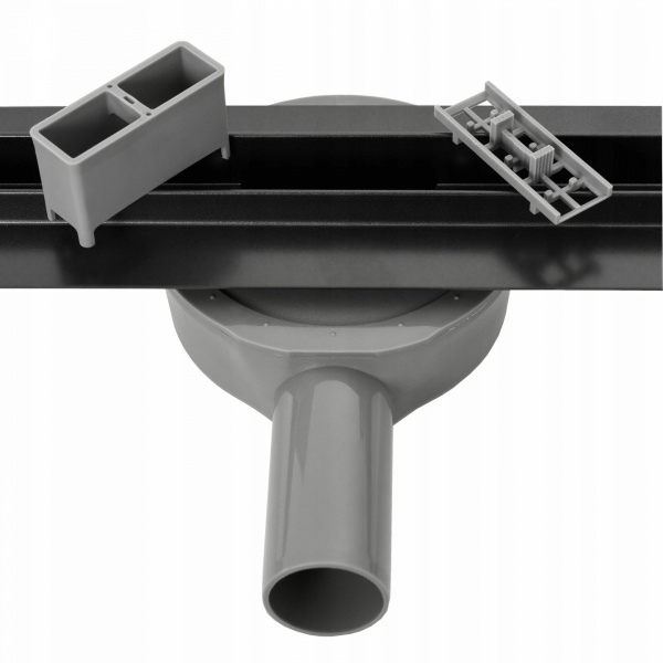 Фото трап линейный с панелью rea neo slim pro 1000 black rea-g8904