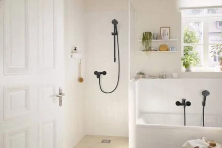 Фото смеситель для душа hansgrohe rebris s 72643670