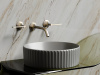 Фото раковина накладная ceramicanova element 36 см, цвет: антрацит cn6057mh