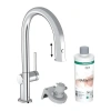 Фото смеситель для кухонной мойки hansgrohe aqittura 76800000