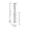 Фото электрический полотенцесушитель indigo  style 3 pro 150/13 lspre150-13rt