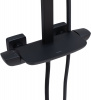 Фото душевая стойка allen brau infinity 5.21030-31 черный матовый