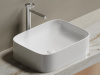 Фото раковина накладная ceramicanova element 50.5 см, цвет: белый cn6052