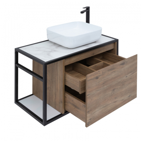 Фото тумба под раковину aquanet nova lite loft 75 см 261657 r