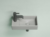 Фото раковина подвесная ceramicanova element 41.7 см, цвет: антрацит cn6051rmh
