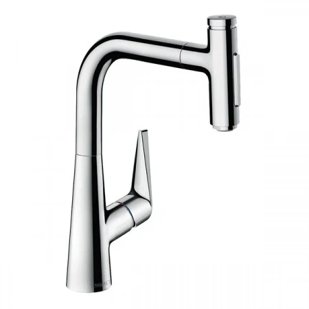 Фото смеситель для кухонной мойки hansgrohe talis select 73868000