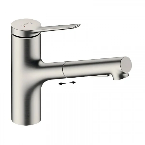 Фото смеситель для кухонной мойки hansgrohe zesis 74800800