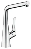 Фото смеситель для кухонной мойки hansgrohe metris 14823000