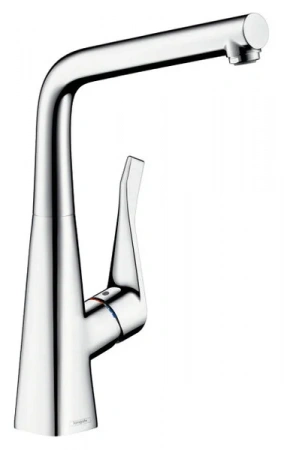 Фото смеситель для кухонной мойки hansgrohe metris 14823000