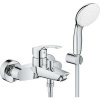 Смеситель для ванны Grohe Eurosmart с душем 33302003