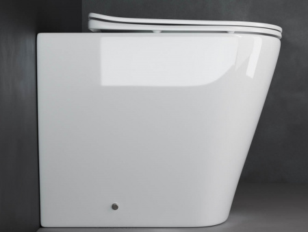 Фото унитаз-компакт, безободковый ceramicanova highlight cn1812