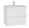 Тумба с раковиной Vitra Mia Plus Round 80 см 69824