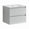 Тумба под раковину Sancos Cento 60 см, цвет: белый глянец CN60W