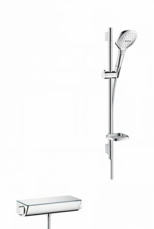 Фото термостатический смеситель для душа hansgrohe raindance select e 27038000