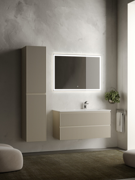 Фото тумба под раковину sancos snob r 100 см, цвет: beige soft  snr100rce