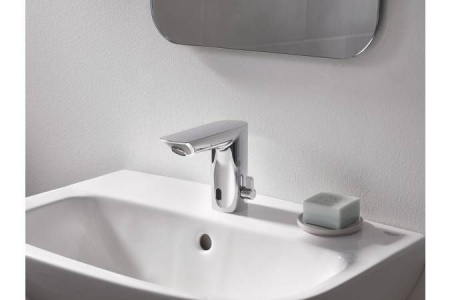 Фото смеситель для раковины grohe bau 36451000