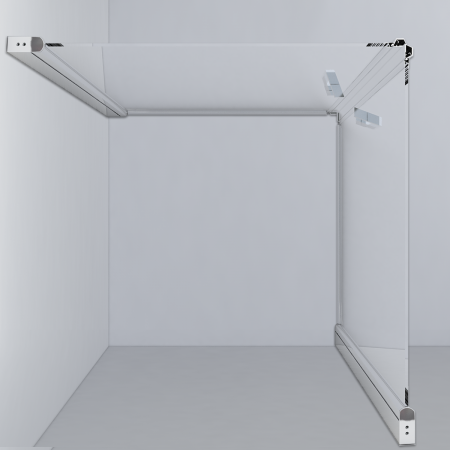 Фото душевой уголок vincea orta 90x90 см vss-1o9090cl