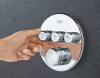 Фото термостатический смеситель для ванны grohe grohtherm smartcontrol 29121000