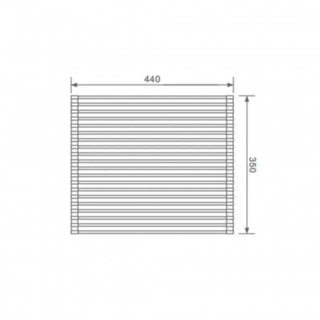 Фото сушилка для мойки raglo цвет: сатин золотой r730.44.03