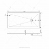 Фото поддон rgw st-w 70x130 см 16152713-01