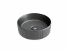 Раковина накладная Ceramicanova Element 36 см, цвет: антрацит CN6057MDH