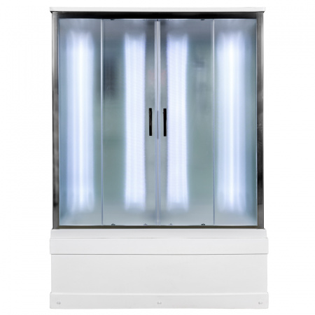 Фото душевая кабина dto 85x150 см em4515led+gm с гидромассажем
