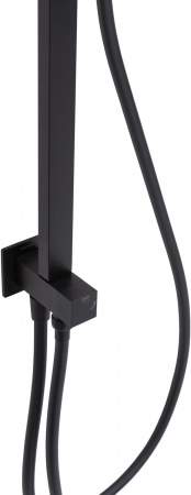 Фото душевая стойка allen brau infinity 5.21031-31 черный матовый