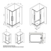 Фото душевое ограждение am.pm func 120x80 см w84g-403-12080-mt